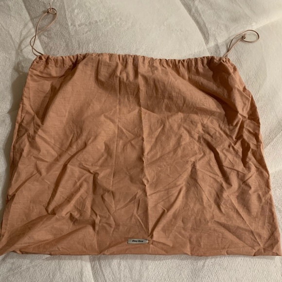 Miu Miu - Tan Leather Bag - Picture 11 of 11